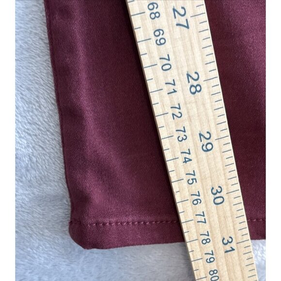 NYDJ Marilyn Straight Plum Purple Jeans Women's Sz 18W High Rise Lift Tuck NWT - Picture 6 of 14